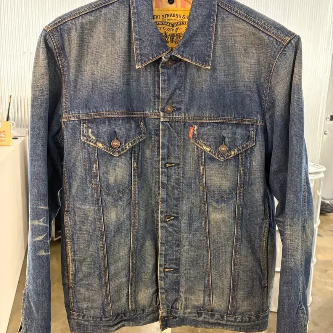 Levi's vintage redtab denim jacket L 상품이미지2