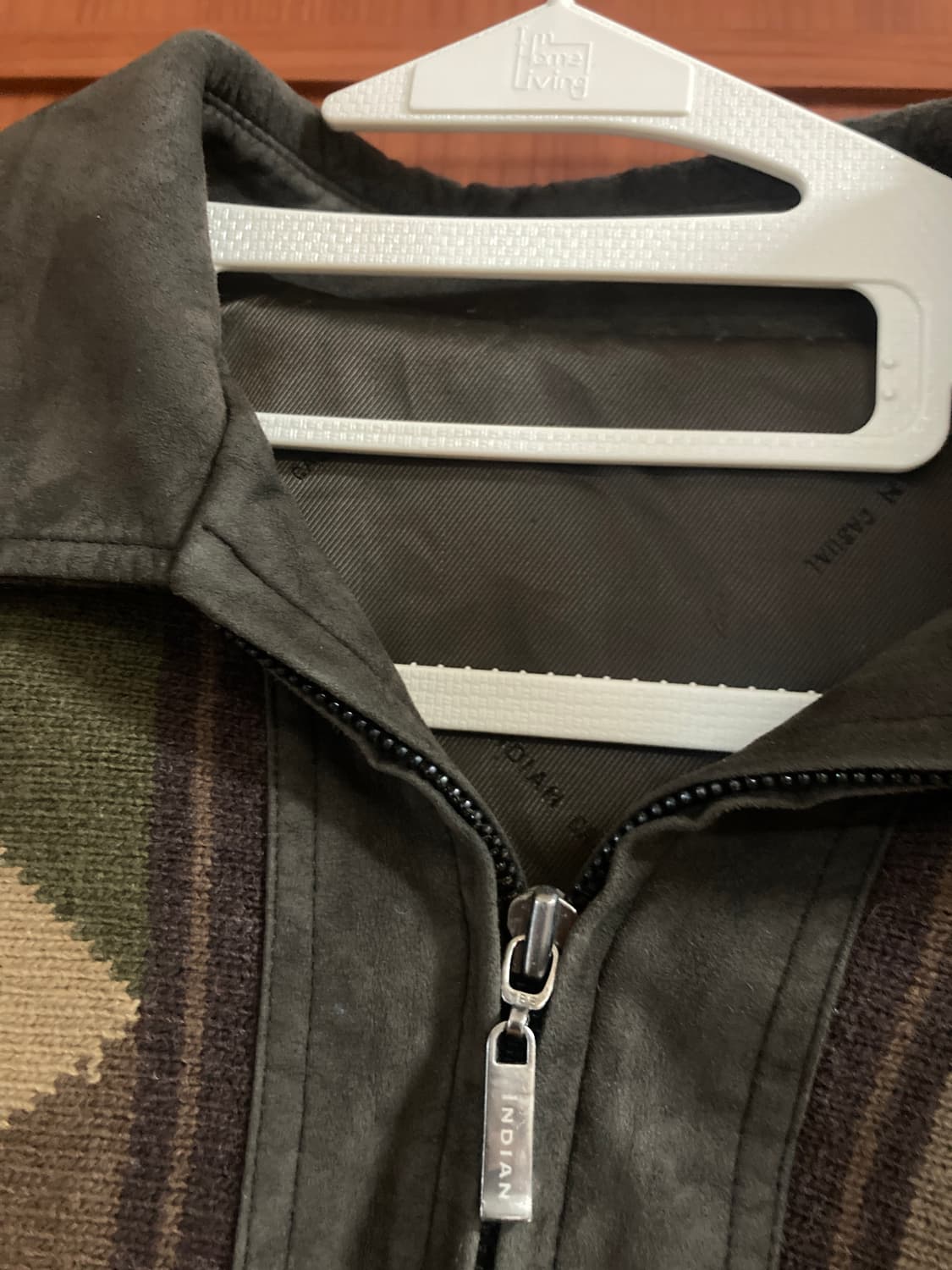 INDIAN 아가일 패턴 캐주얼 울 자켓 95 상품이미지2