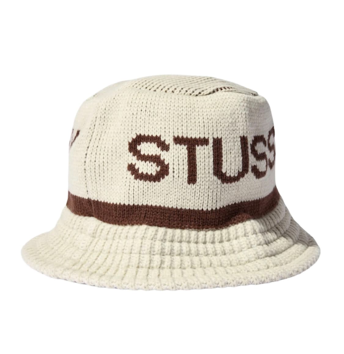 [L-XL] 스투시 자카드 니트 버킷햇 Stussy 상품이미지1