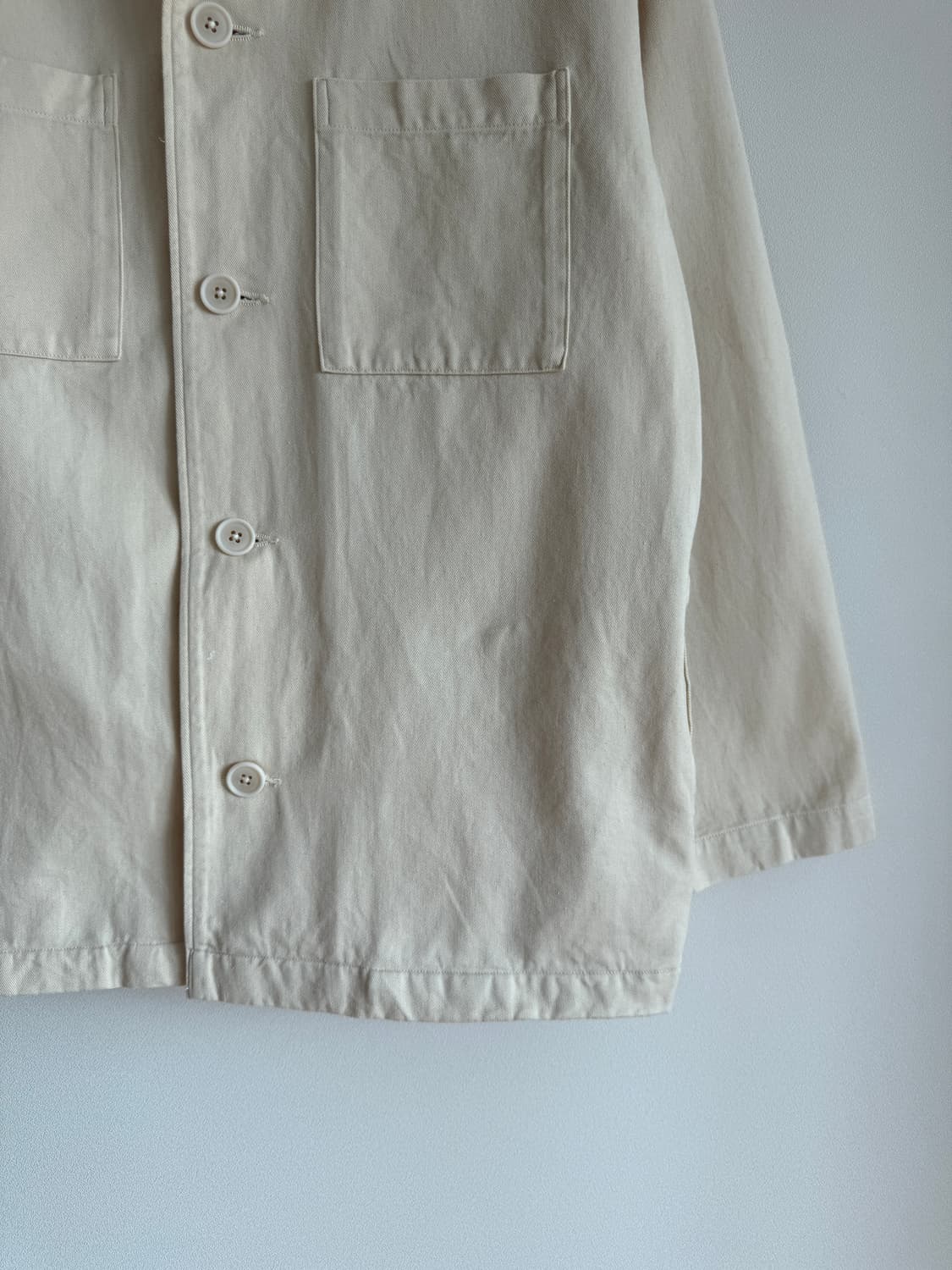 무인양품(MUJI) 코튼 셔츠자켓 상품이미지3