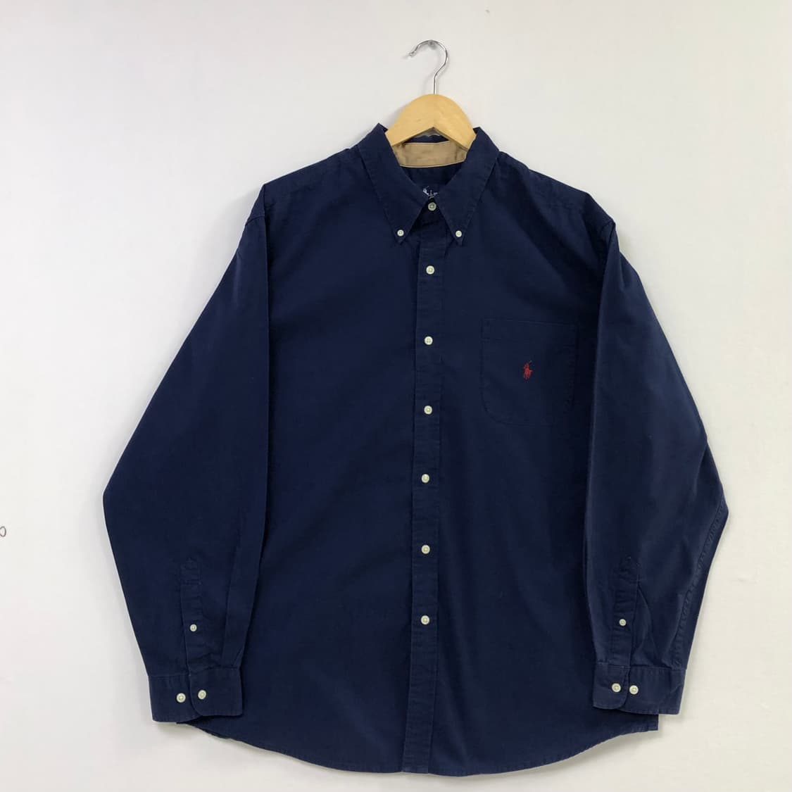 Xxl 폴로 솔리드코튼 셔츠 상품이미지2