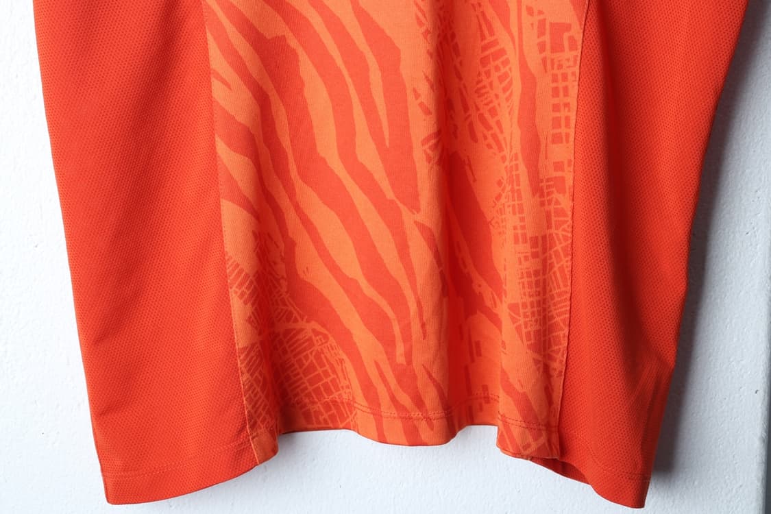 W(XL-2XL) 코오롱스포츠 반팔 티셔츠 기능성 오렌지-H30135 상품이미지4