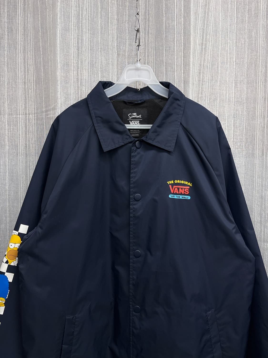VANS 반스 심슨 리미티드 에디션 코치 자켓 상품이미지5