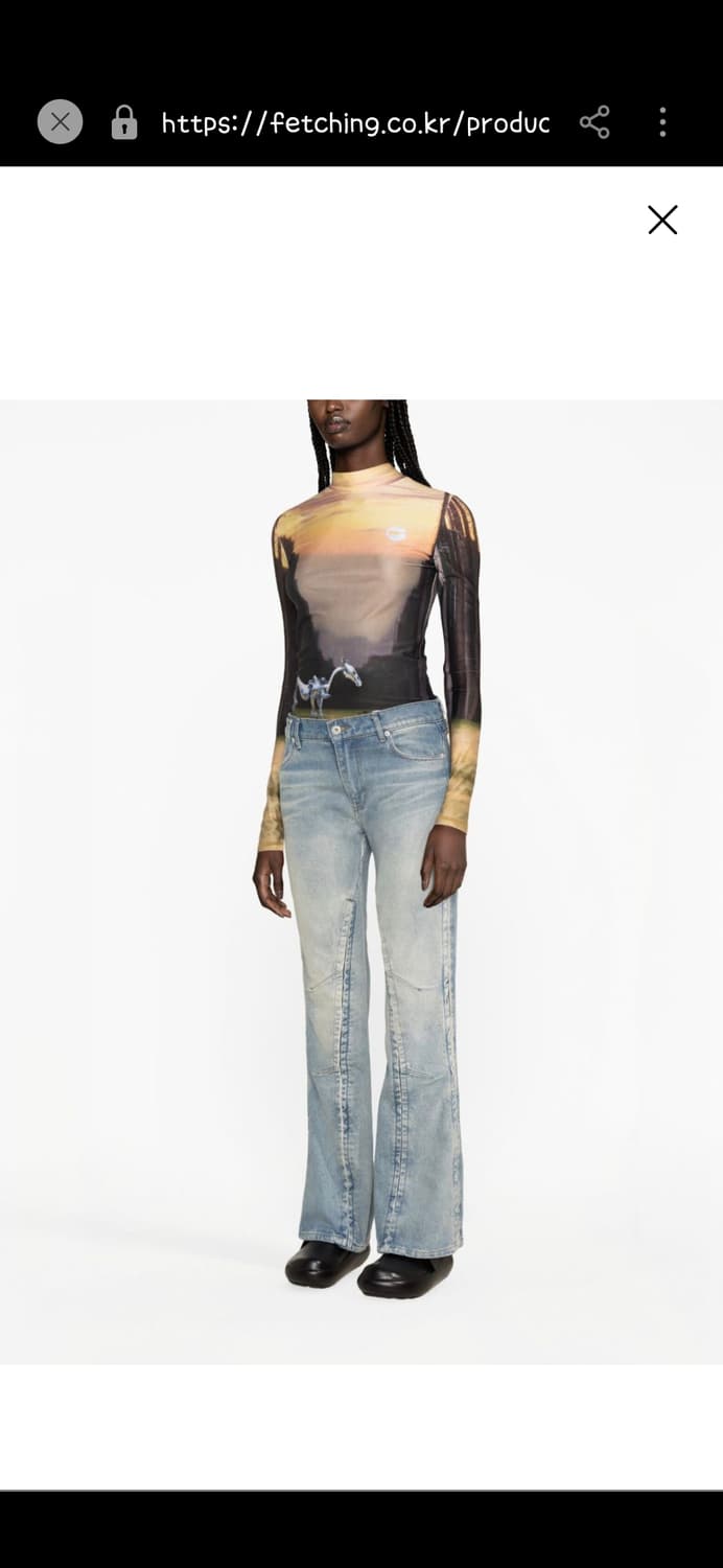 정품 새제품 와이프로젝트 훅앤아이 진 상품이미지4