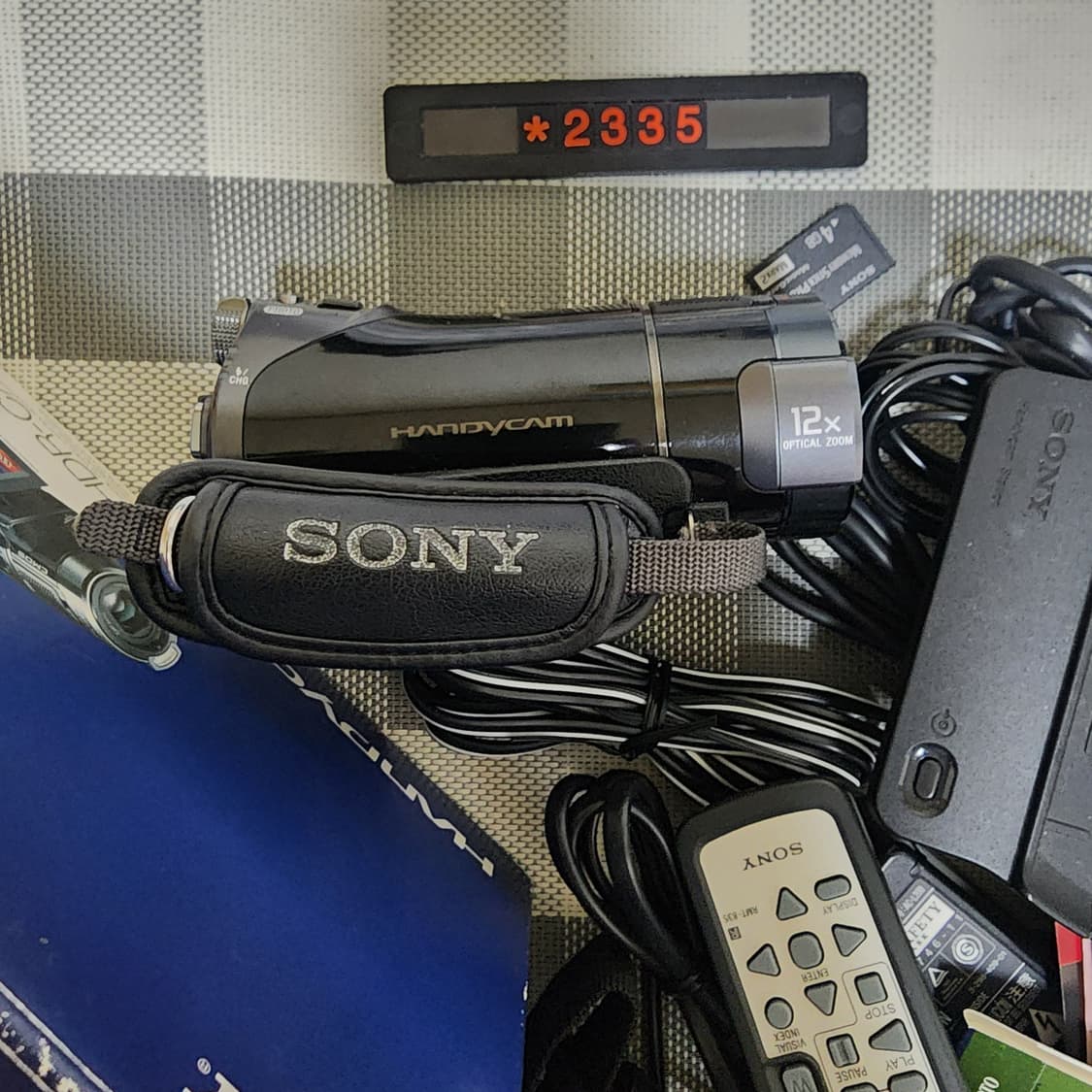 소니 핸디캠 HDR-CX 12 디지털캠코더 박스품 상품이미지3