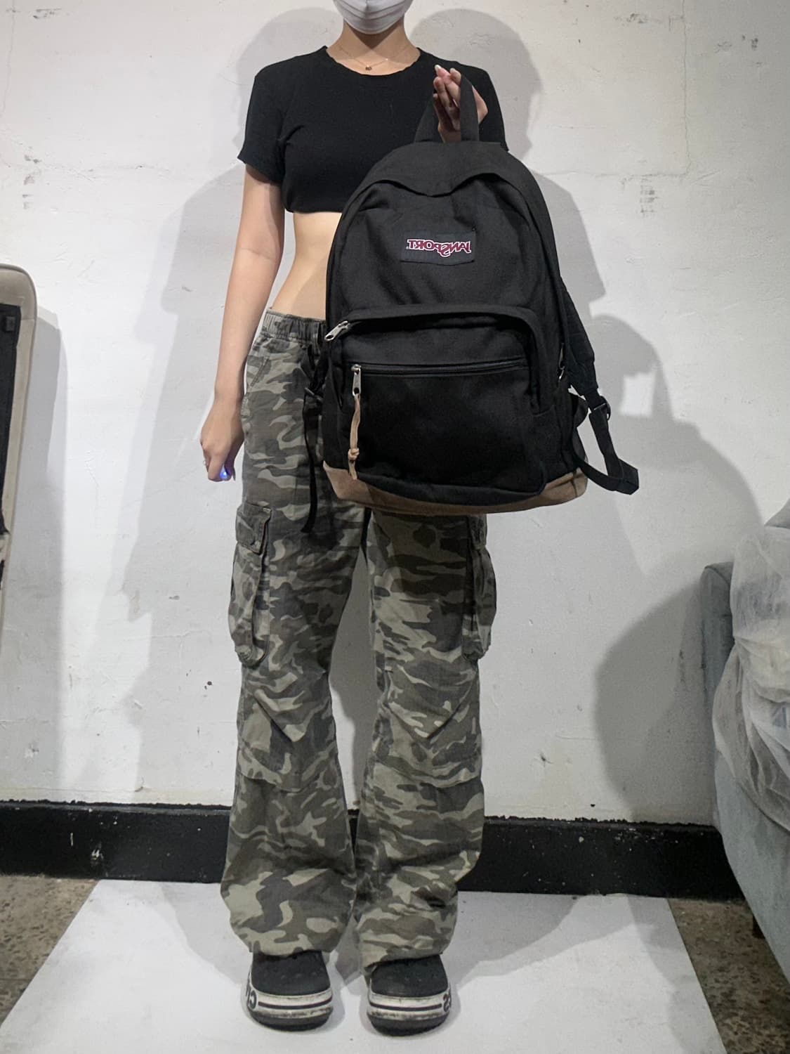 잔스포츠 블랙 백팩 가방 상품이미지2