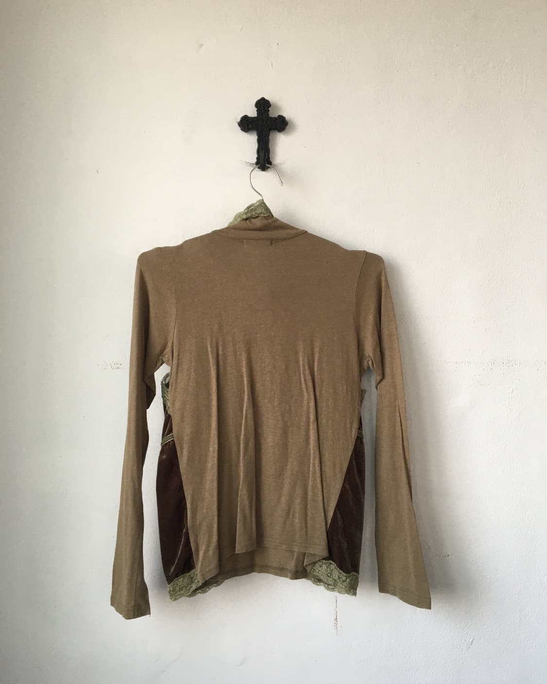 Layered point high neck sleeve 상품이미지3