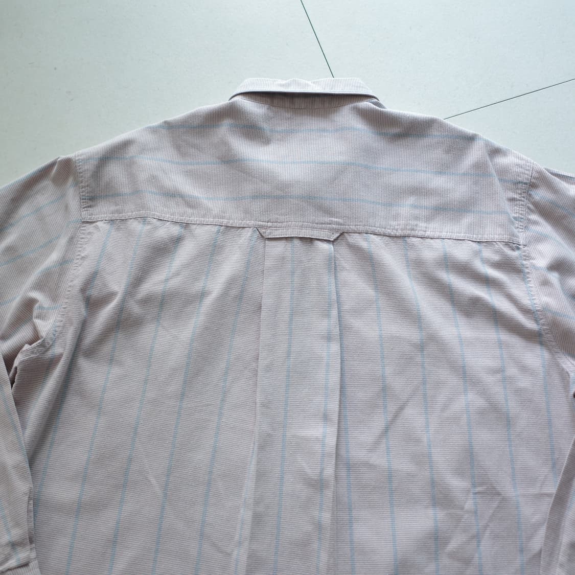 90s 리바이스 실버탭 빈티지 스트라이프 셔츠 L 상품이미지8