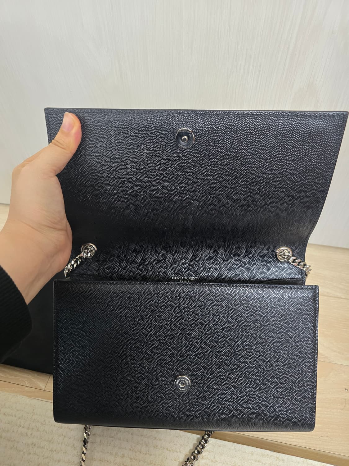 생로랑 은장 케이트백 샤첼백 상품이미지7