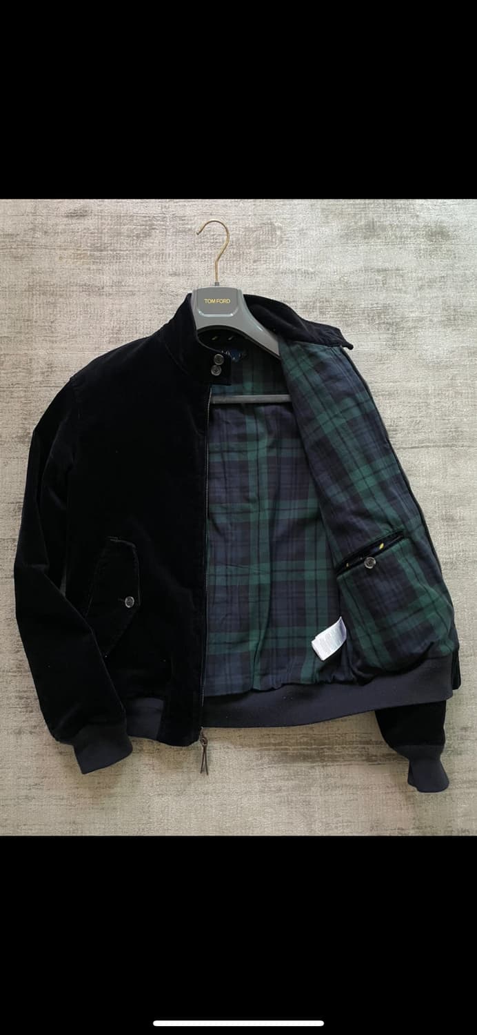 폴로 랄프로렌 코듀로이 바라쿠다 자켓 블랙 상품이미지3