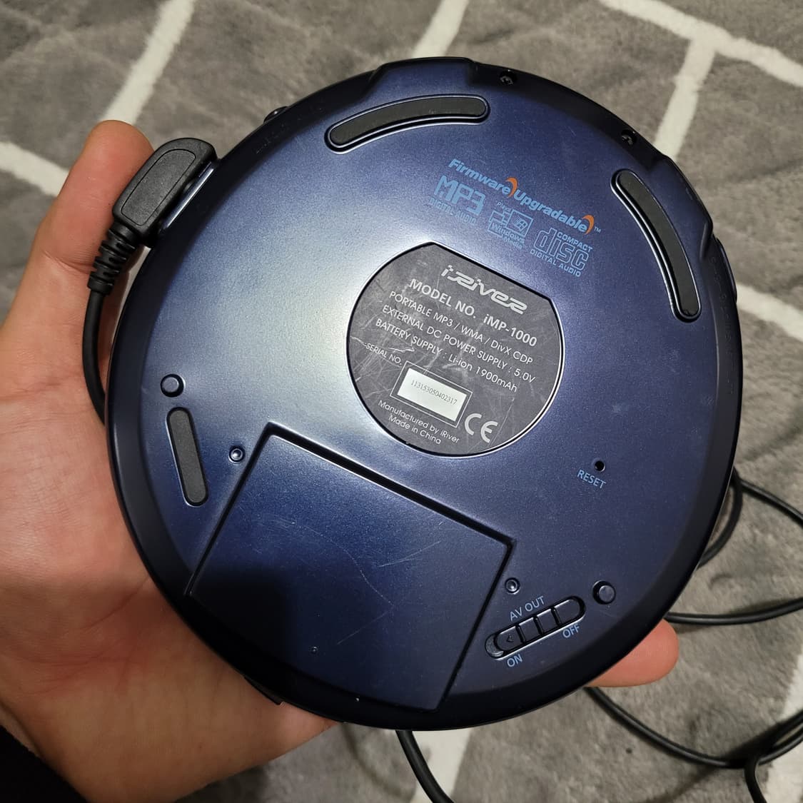 아이리버 cdp IMP-1000 시디플레이어 부품용 상품이미지3