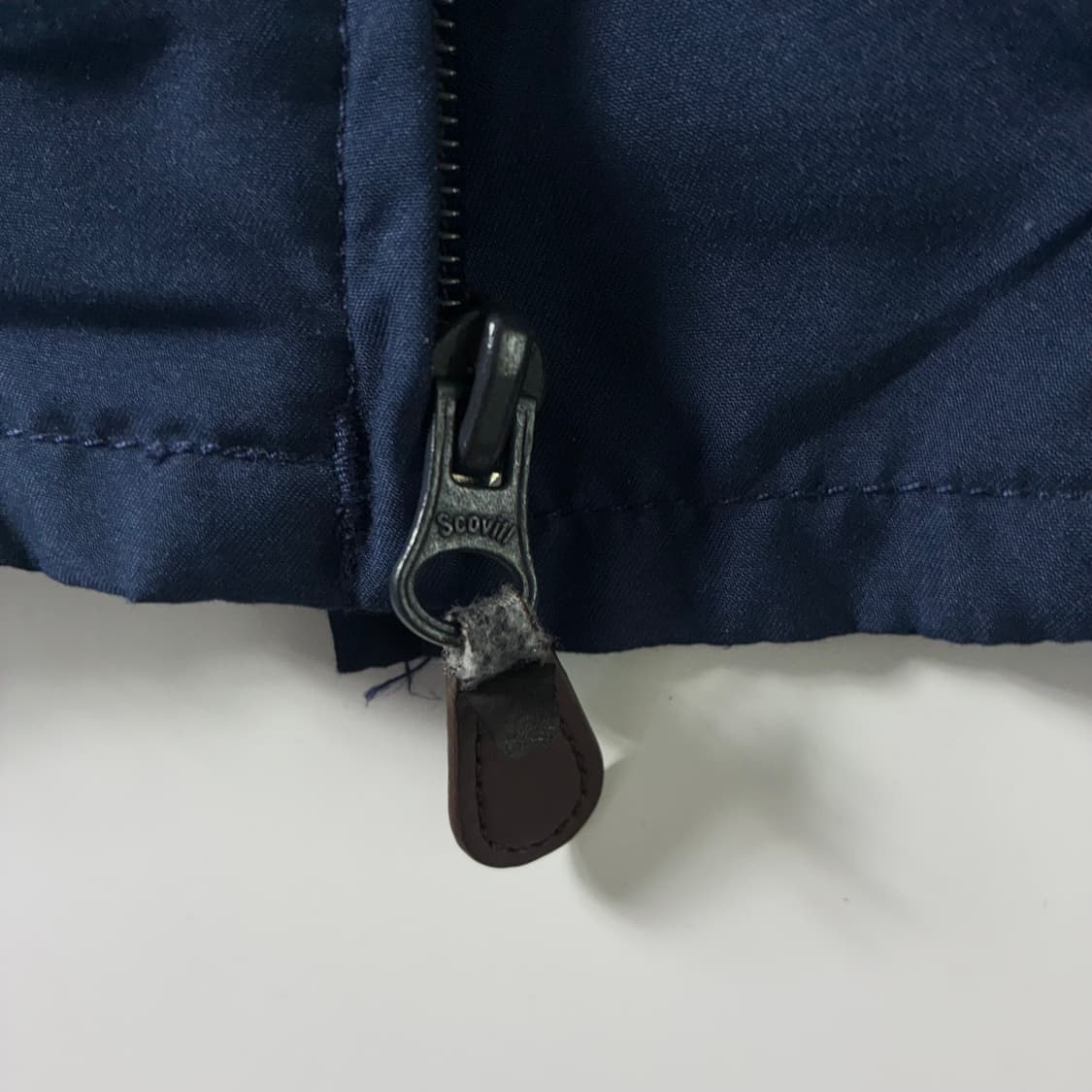 Chaps  챕스 랄프로렌 네이비 폴리쉘 블루종 자켓  상품이미지4