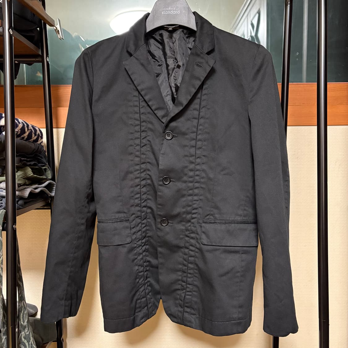 꼼데가르송 블랙 블레이저 상품이미지1