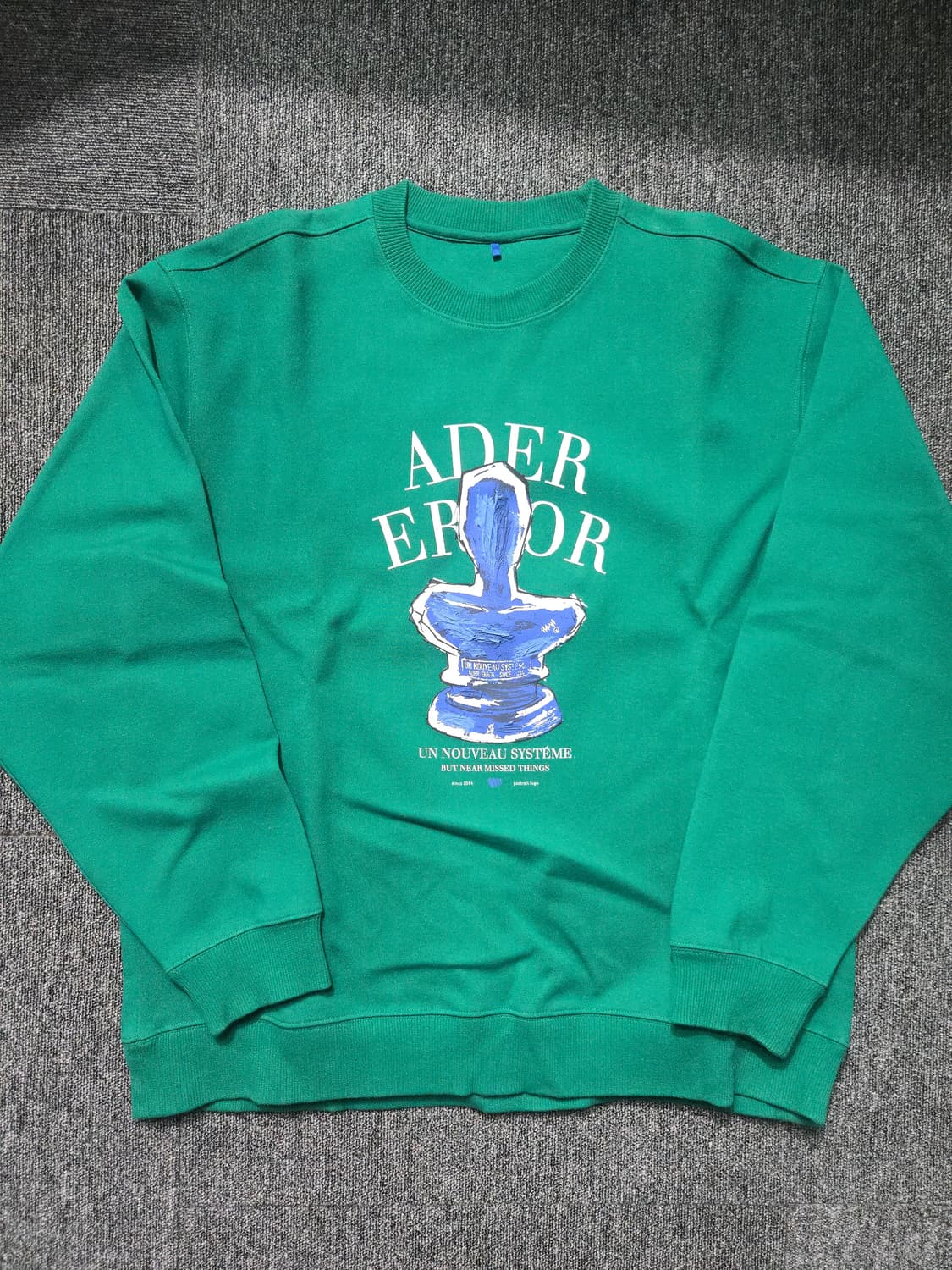 아더에러 포트레이트 트로피 스웨트셔츠 그린 사이즈 2 상품이미지1