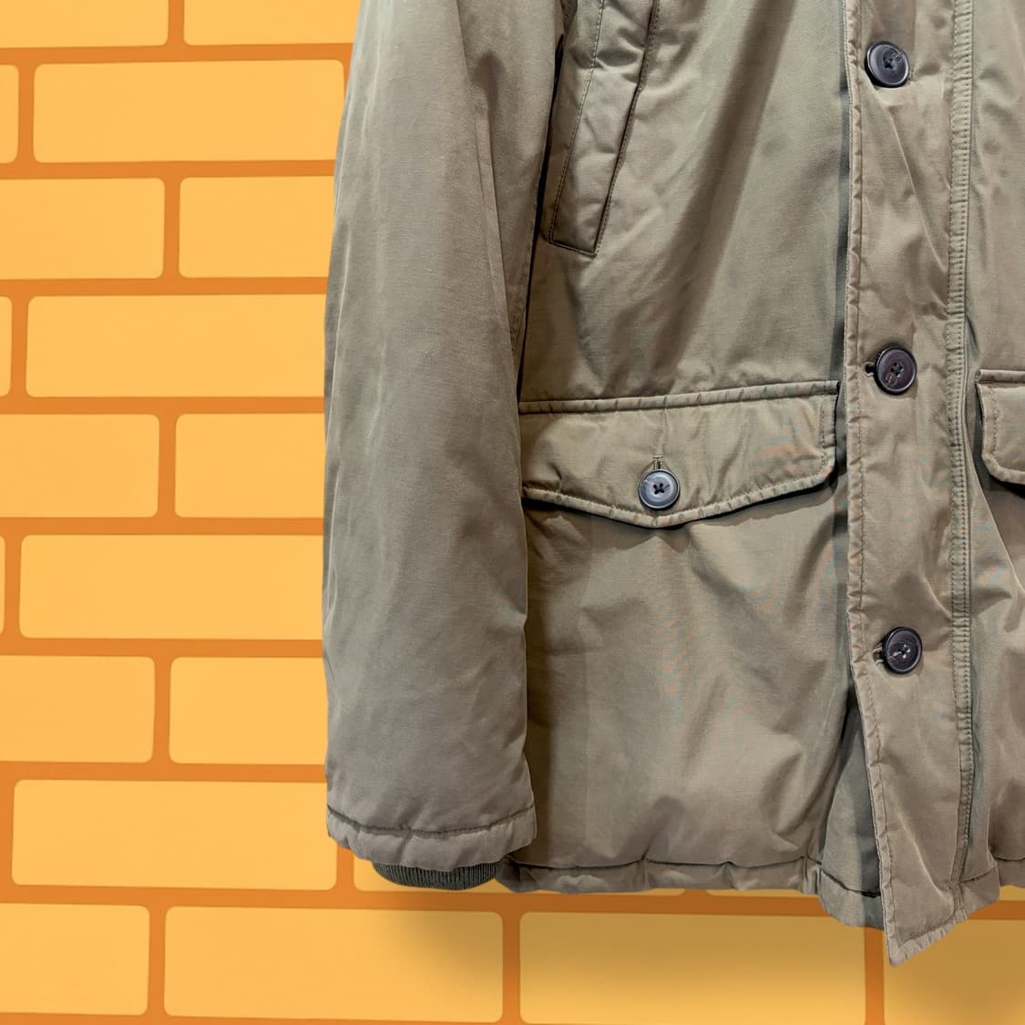 팀버랜드 올리브 워터프루프 다운 자켓 (XL) 상품이미지3