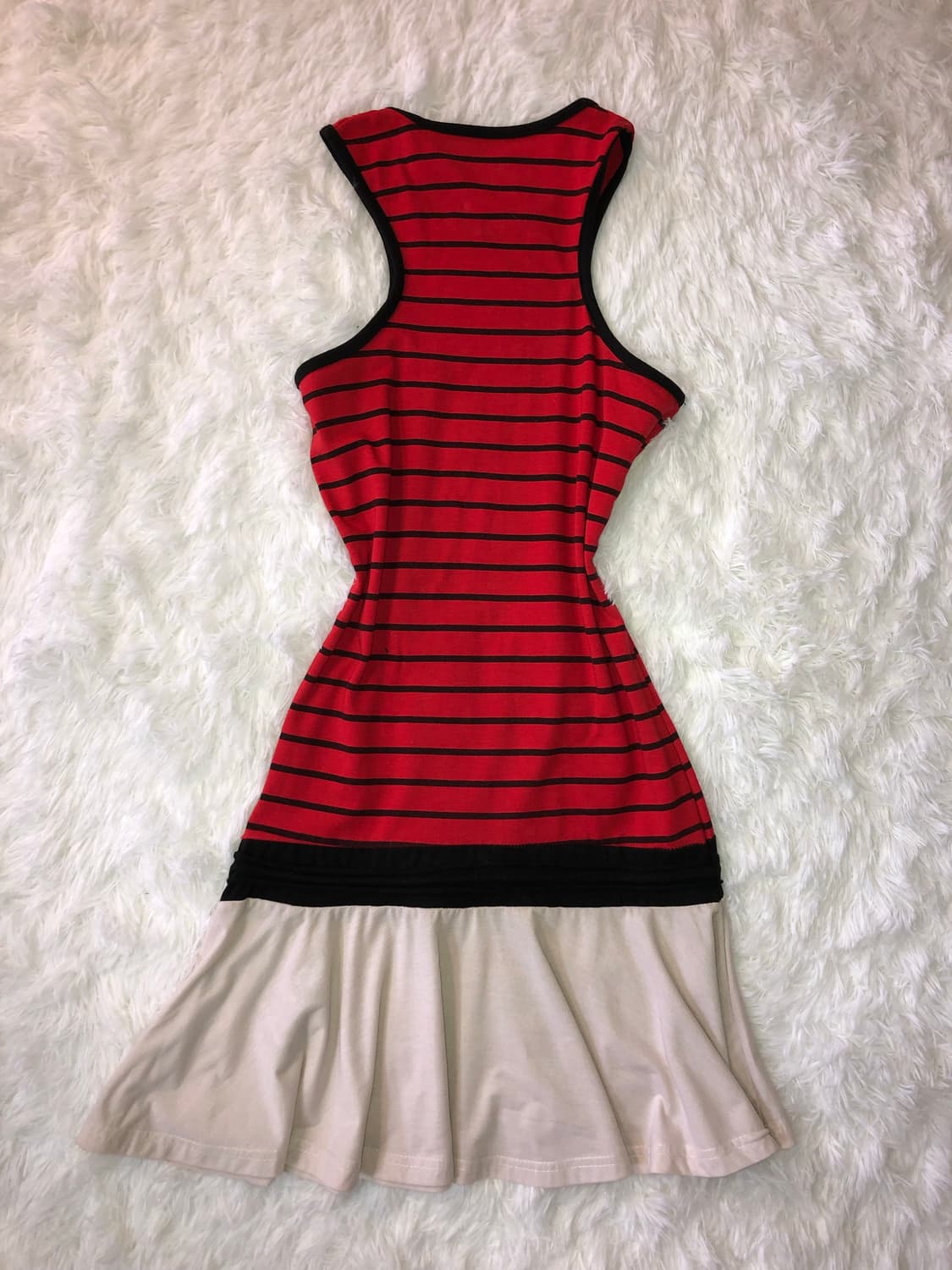 Red stripe sleeveless ops 상품이미지2