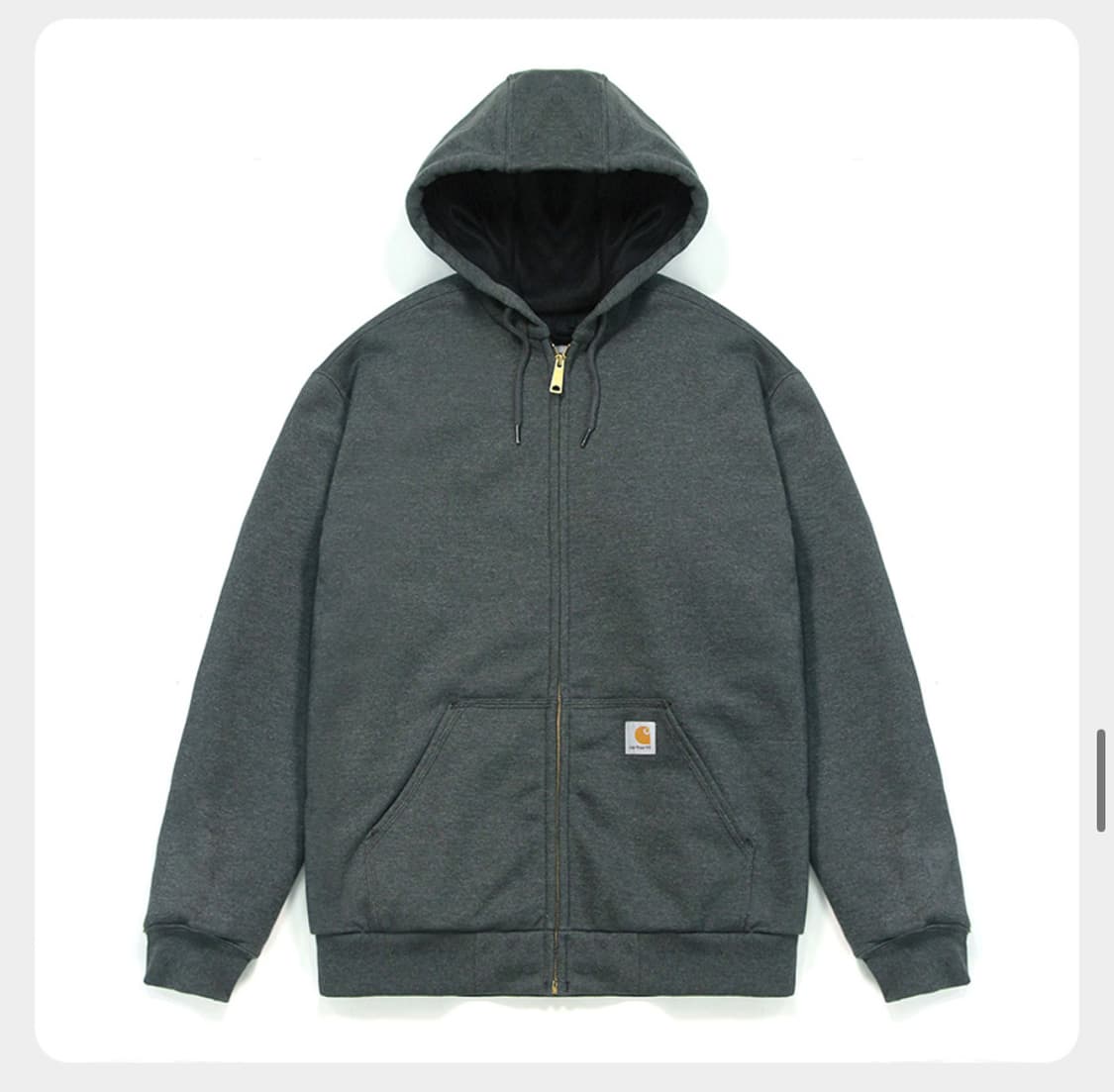 칼하트 써멀 후드집업 상품이미지1