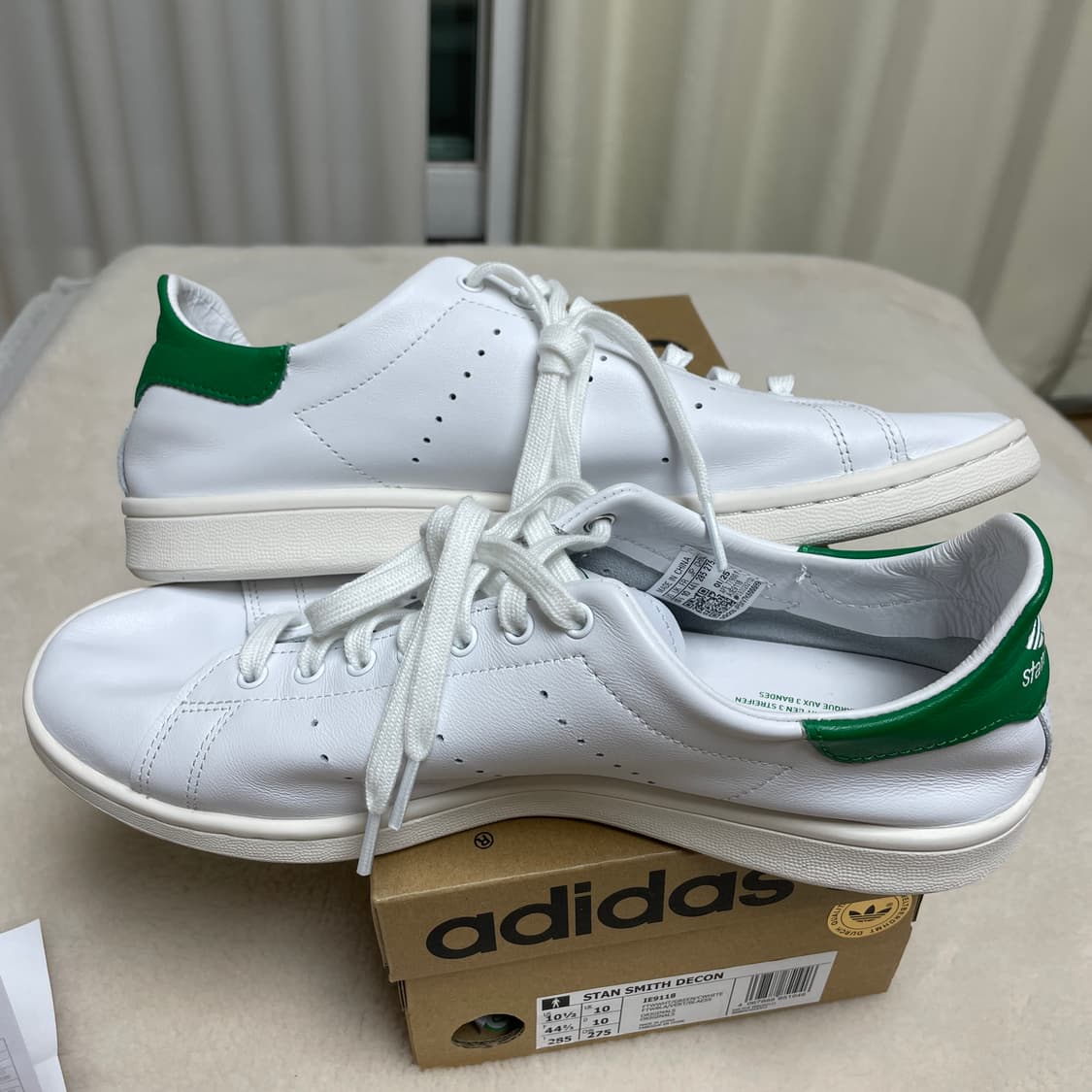 (새제품)아디다스 스탠 스미스 데콘 화이트 285 상품이미지9