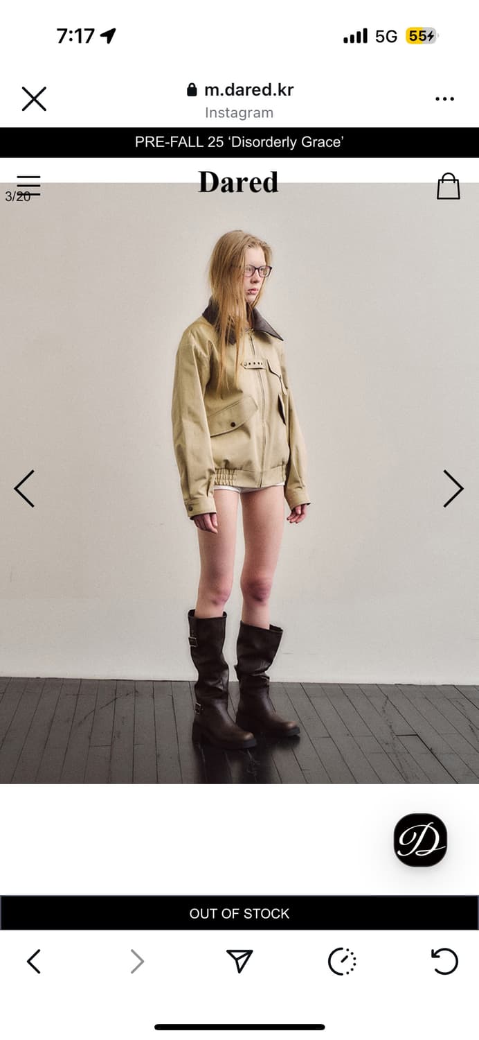 데어드 워크 자켓 상품이미지3