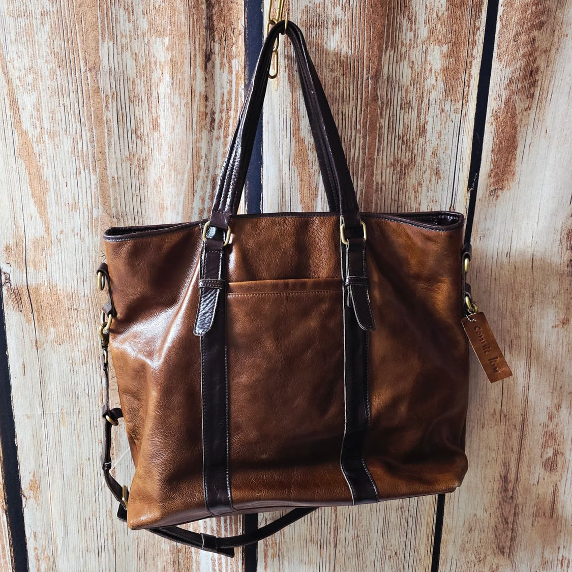 소가죽 토트 숄더백 상품이미지5