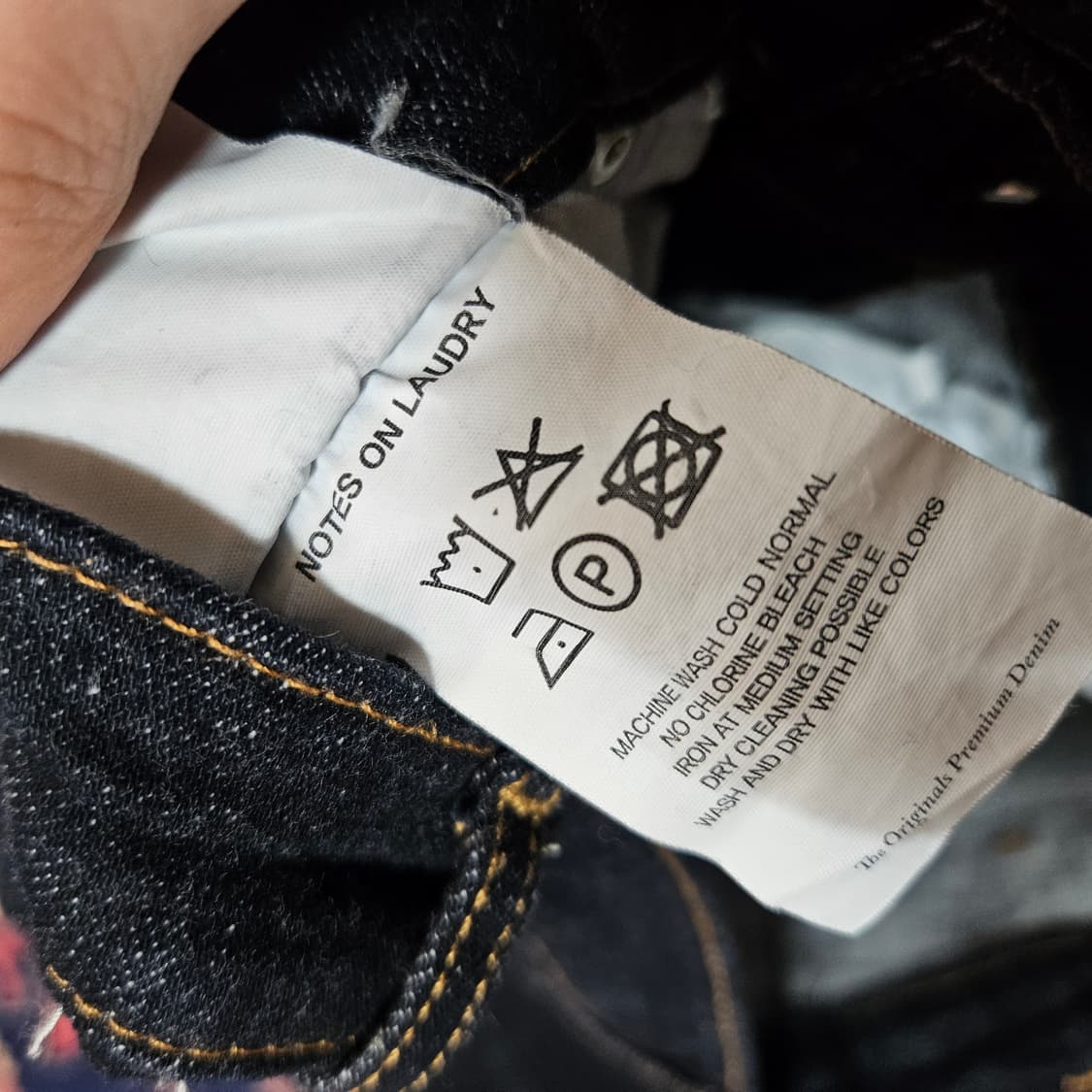 디아베크 하이웨스트 루즈 스트레이트 데님팬츠 상품이미지6