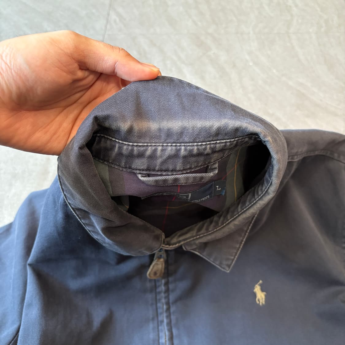 폴로 정품 네이비 스윙톱 자켓 상품이미지9