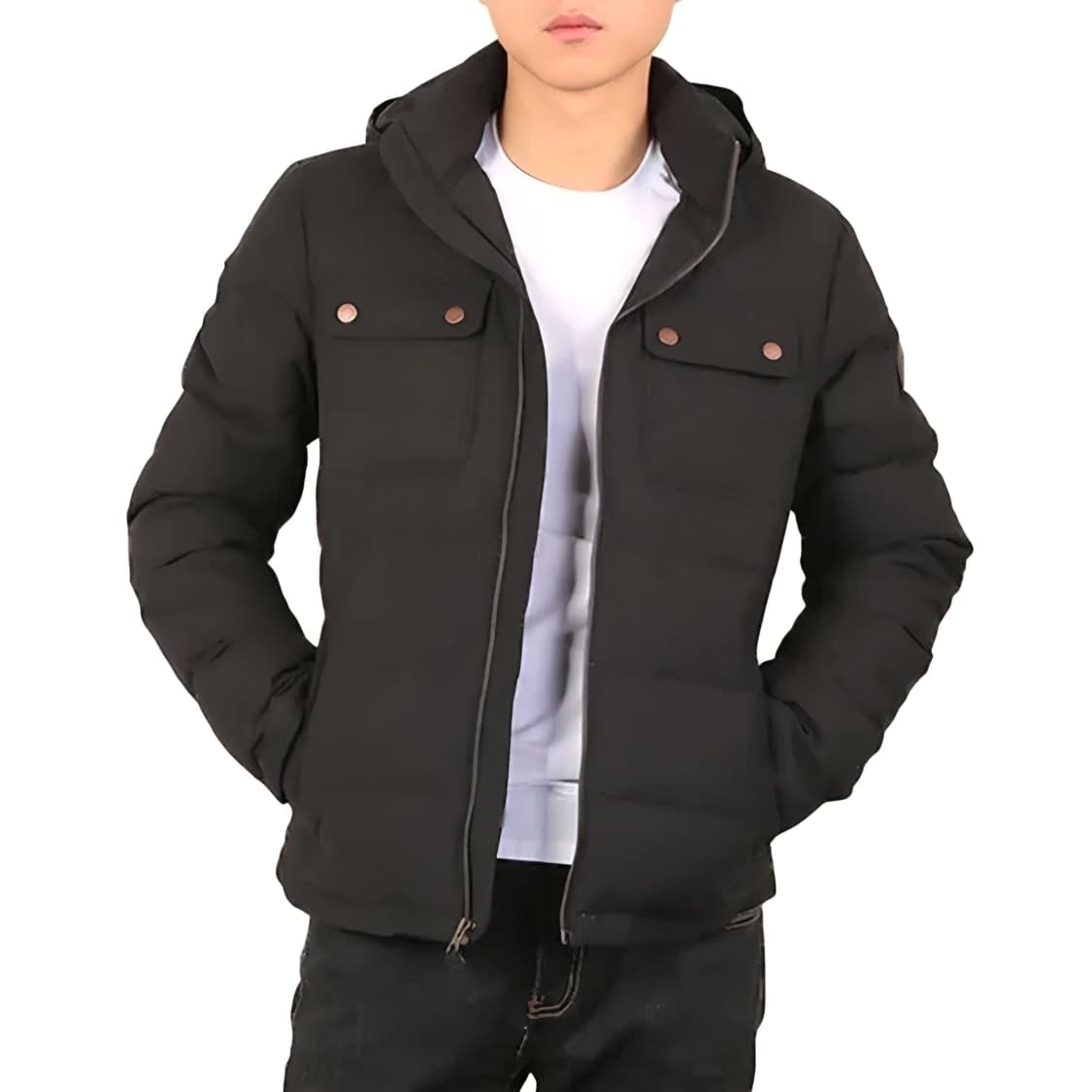 팀버랜드 다운 패딩점퍼 L 새상품급  상품이미지7