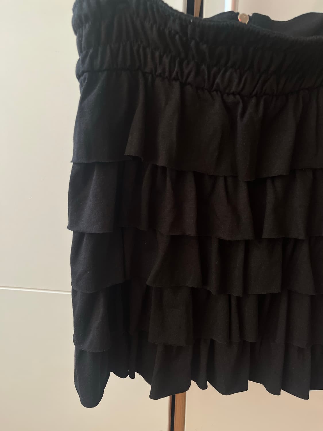 일본빈티지 검정 프릴 끈나시 상품이미지2