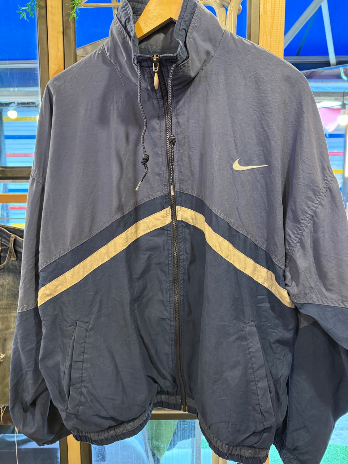 나이키 블루 바람막이 상품이미지1