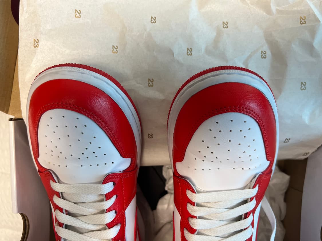 W 조던1 미드 하바네로 레드 260  상품이미지4