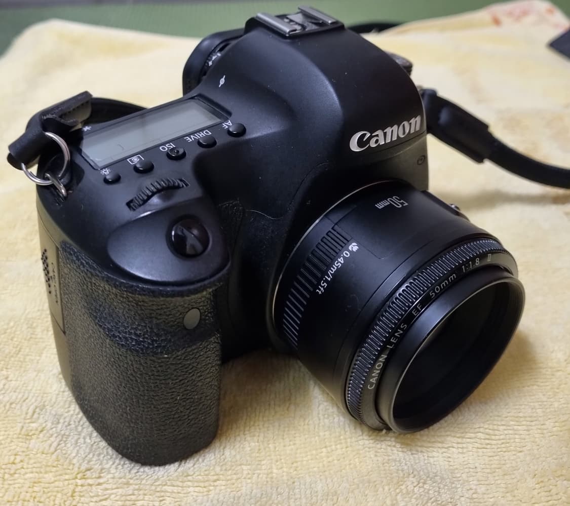 캐논 디지털 카메라 EOS 6D + 50mm 1.8 렌즈 팝니다. 상품이미지2