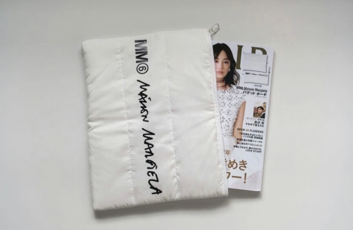 MM6 메종 마르지엘라 패딩 파우치 SPUR 상품이미지1