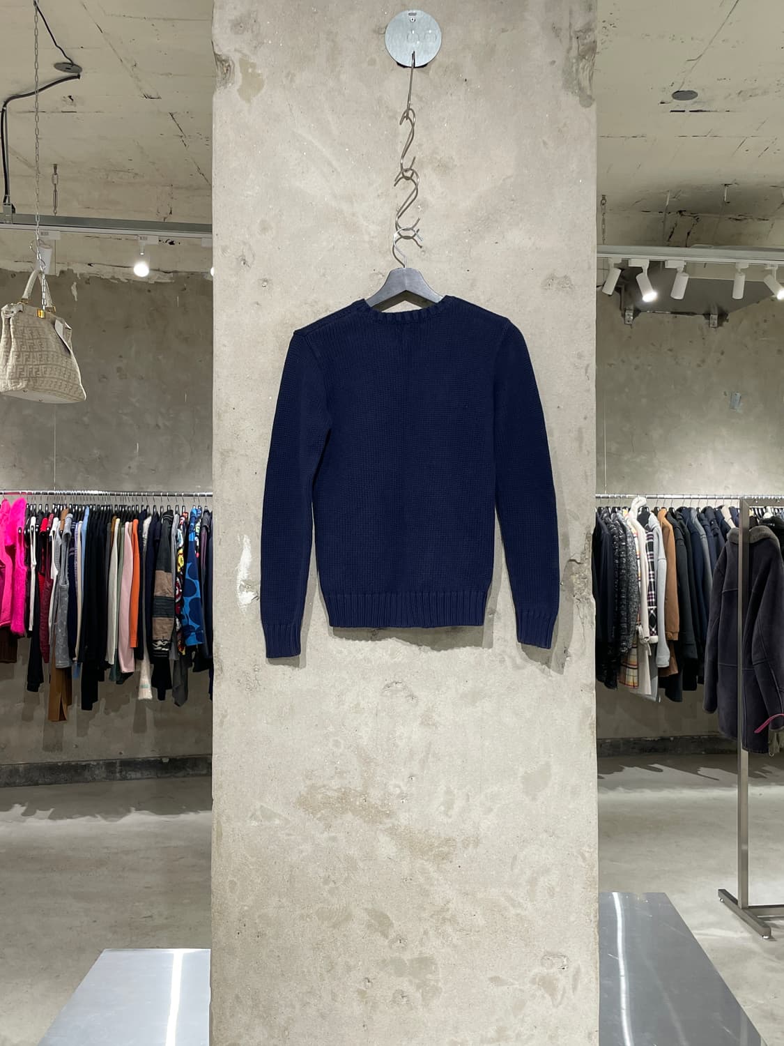 폴로 랄프로렌 네이비 성조기 크루넥 스웨터 상품이미지6