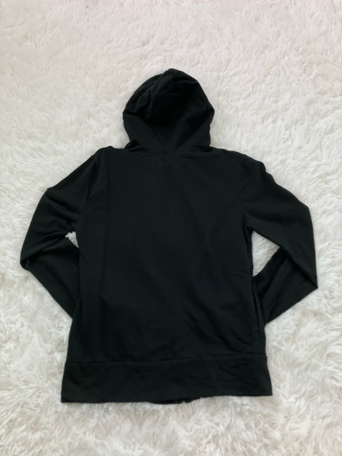 빈티지 블랙 갸루 후드 집업 y2k 스트릿 갸루 펑키 일본빈티지588 상품이미지2