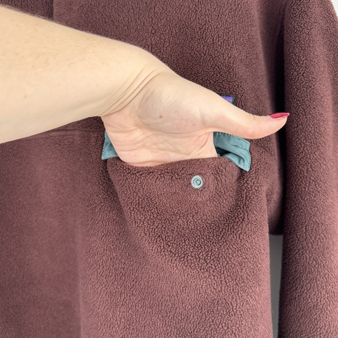 11FW 파타고니아 신칠라 스냅-T 브라운/그레이 콜롬비아 상품이미지6