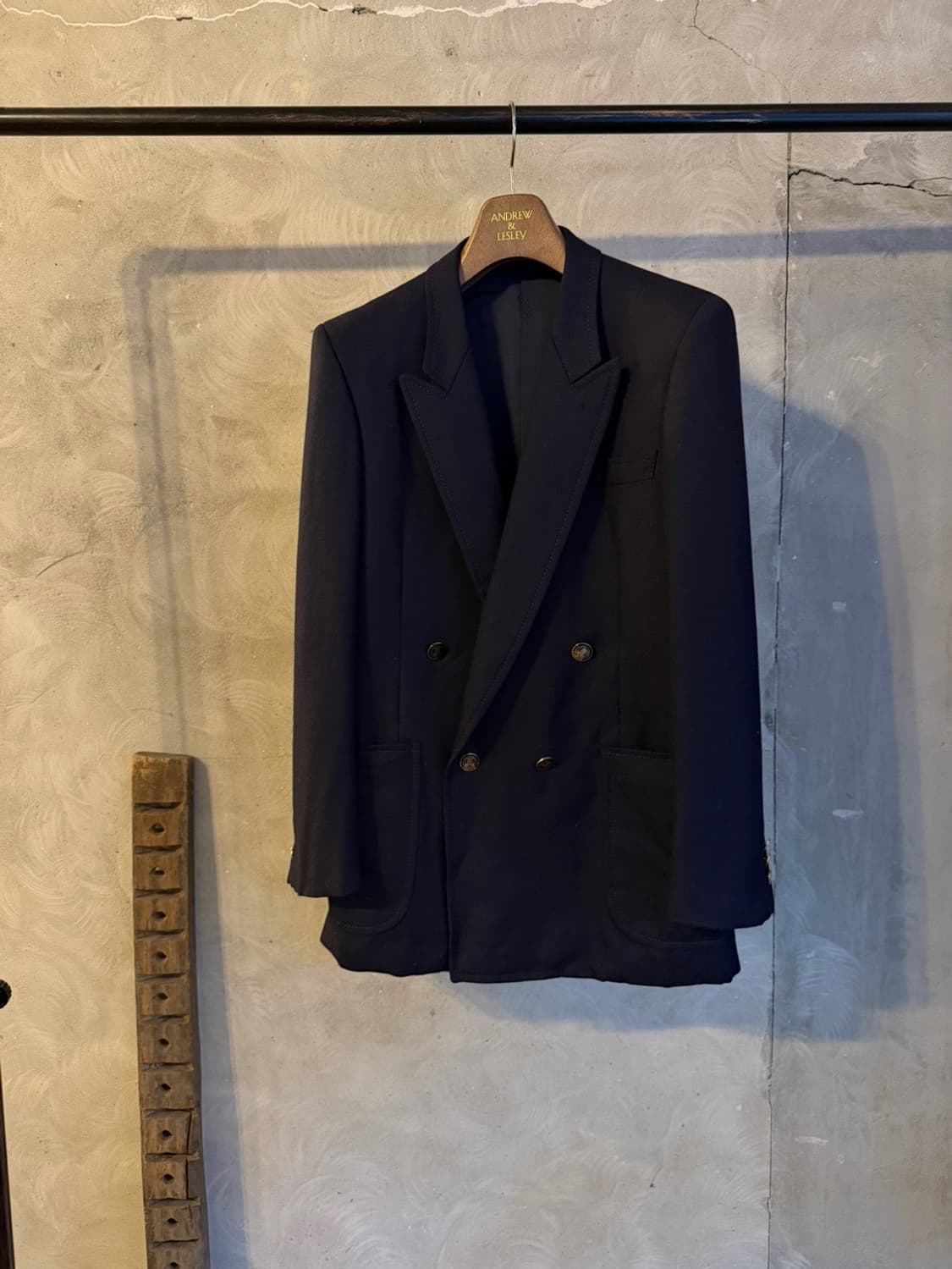 90s 랑방 부티크 캐시미어 블렌디드 자켓 66~77 상품이미지1