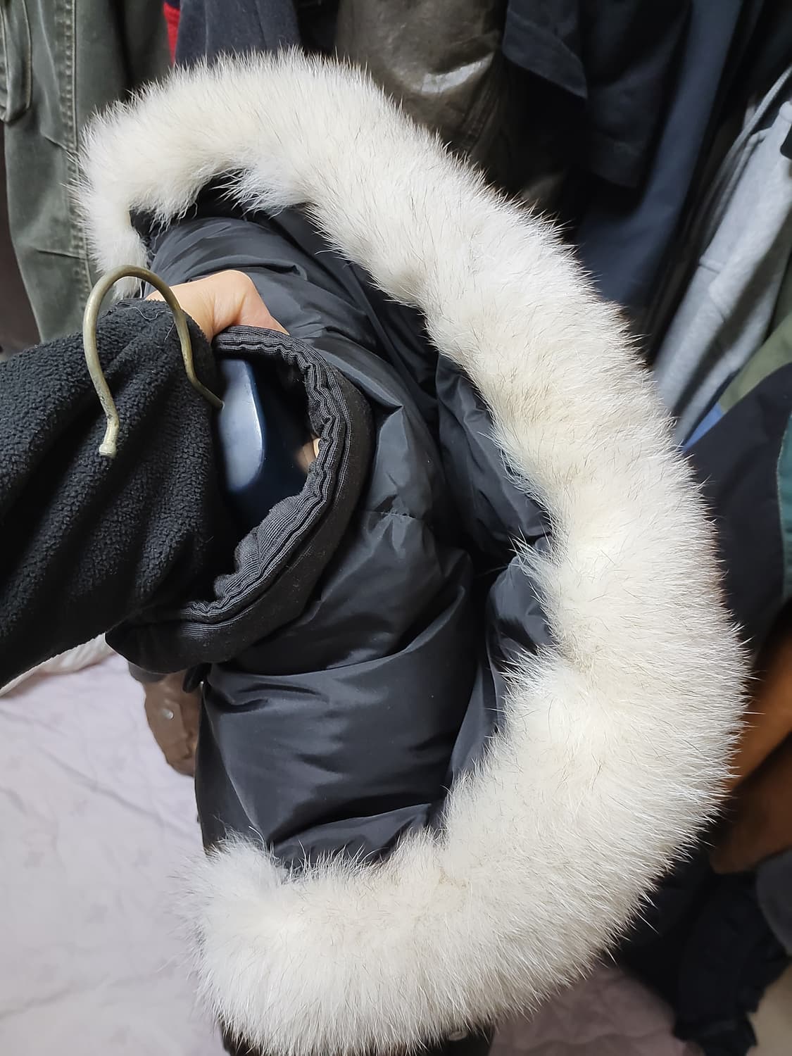 무스너클 스틸링 롱패딩 상품이미지3