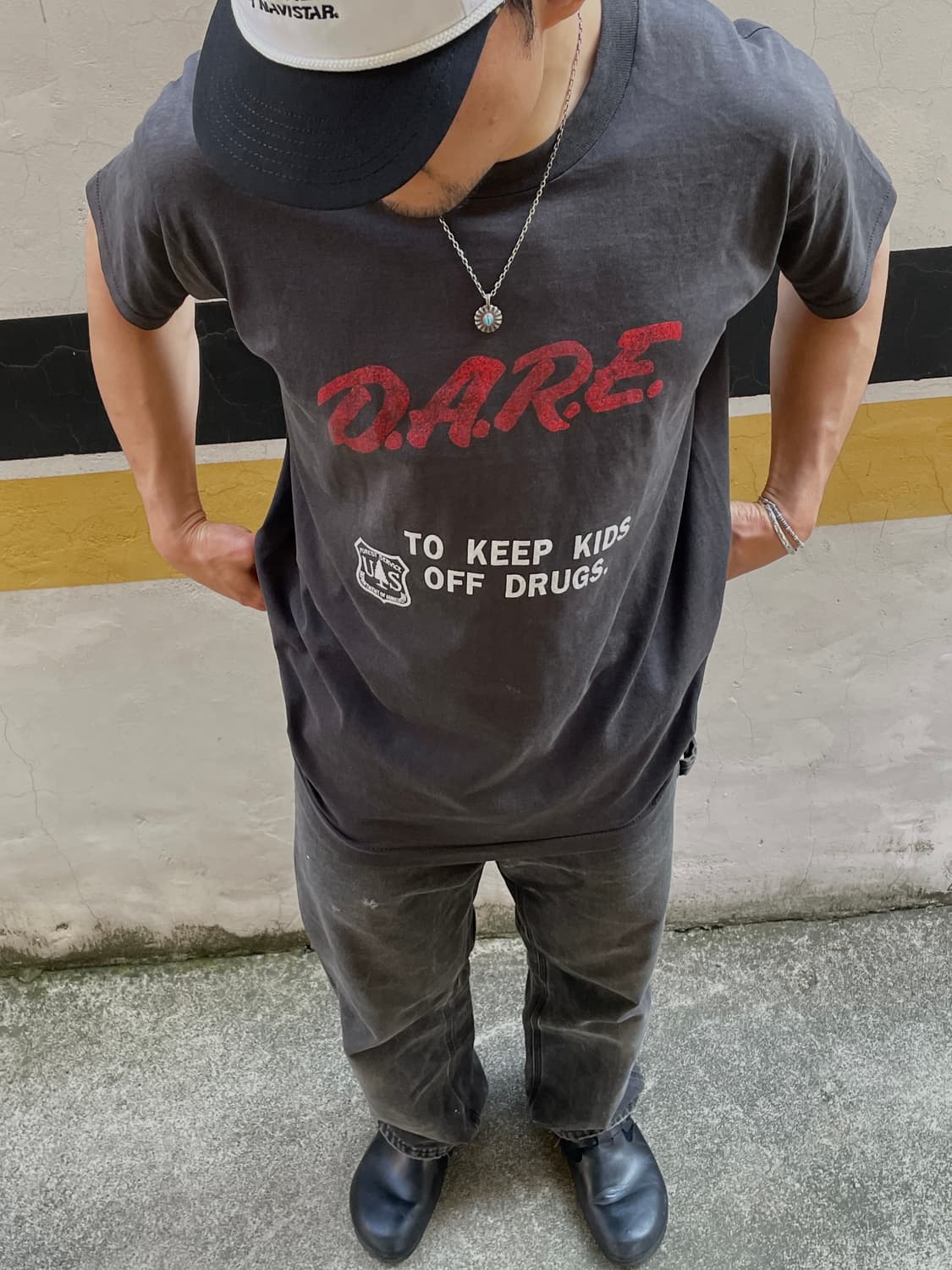 90s D.A.R.E. Single stitch 50/50 T-shirt 상품이미지2