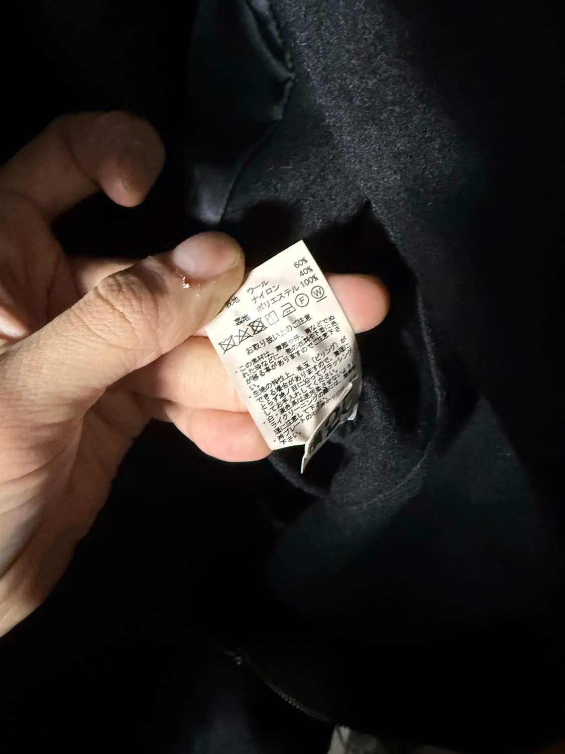 CIVARIZE Double Asymmetric Draped Coat 상품이미지9