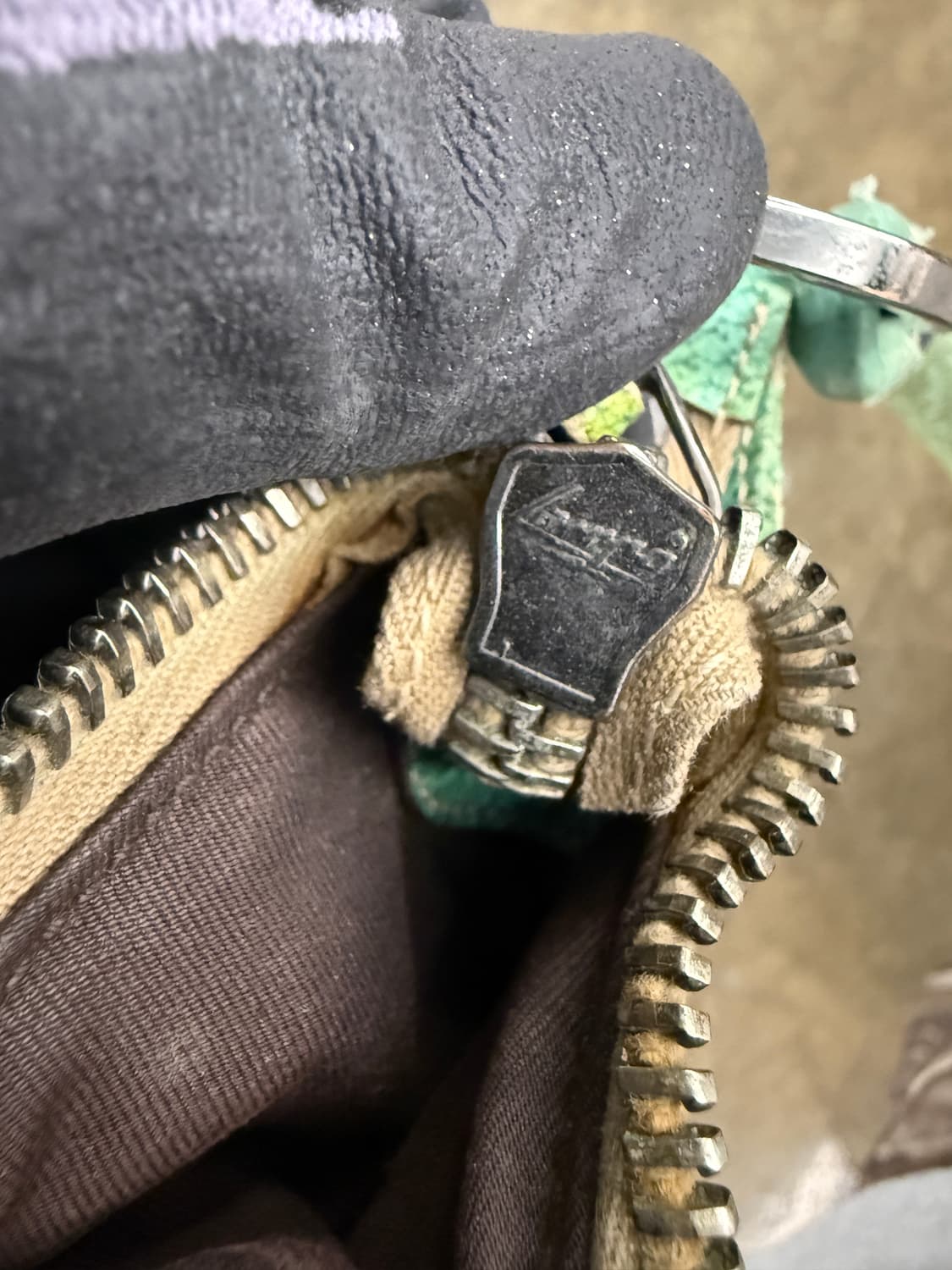 구찌 정품 GG 패브릭 호보백 민트 상품이미지7