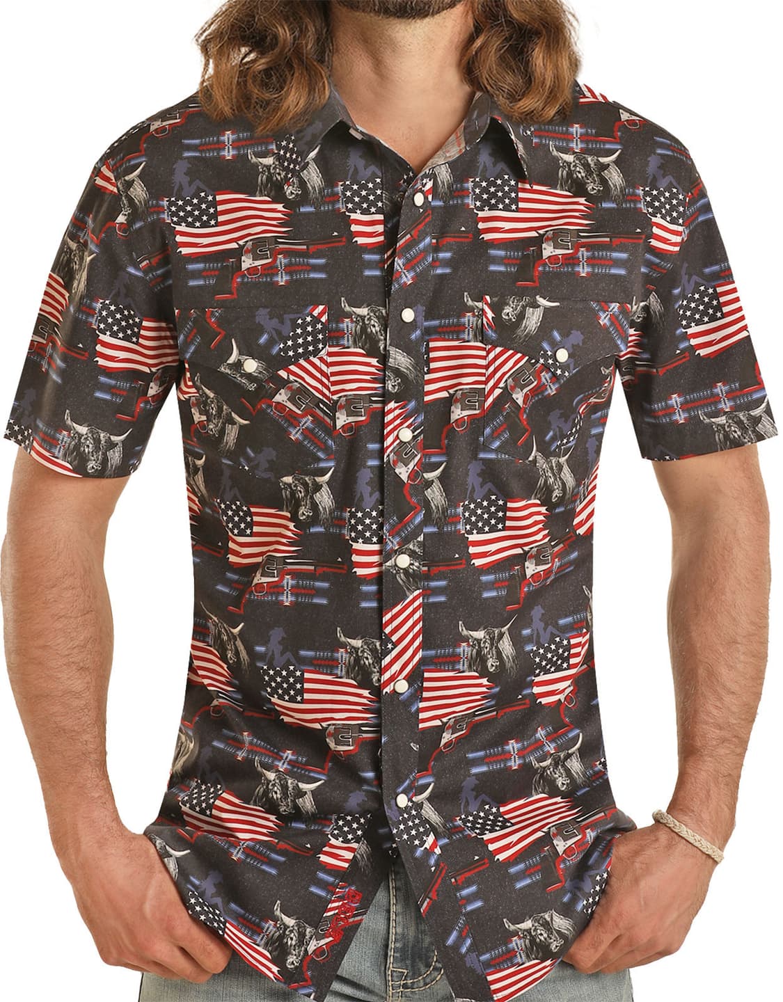 Rock & Roll Denim S/S Snap Shirt 상품이미지8