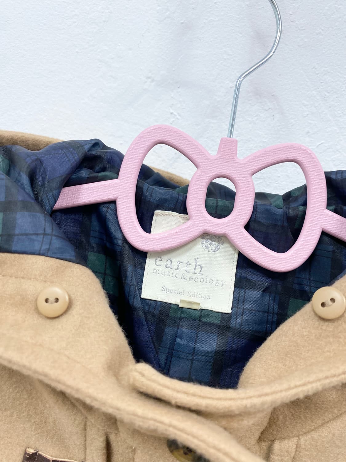 [EARTH MUSIC] 라떼갸루 리락쿠마 떡볶이 숏코트 상품이미지7