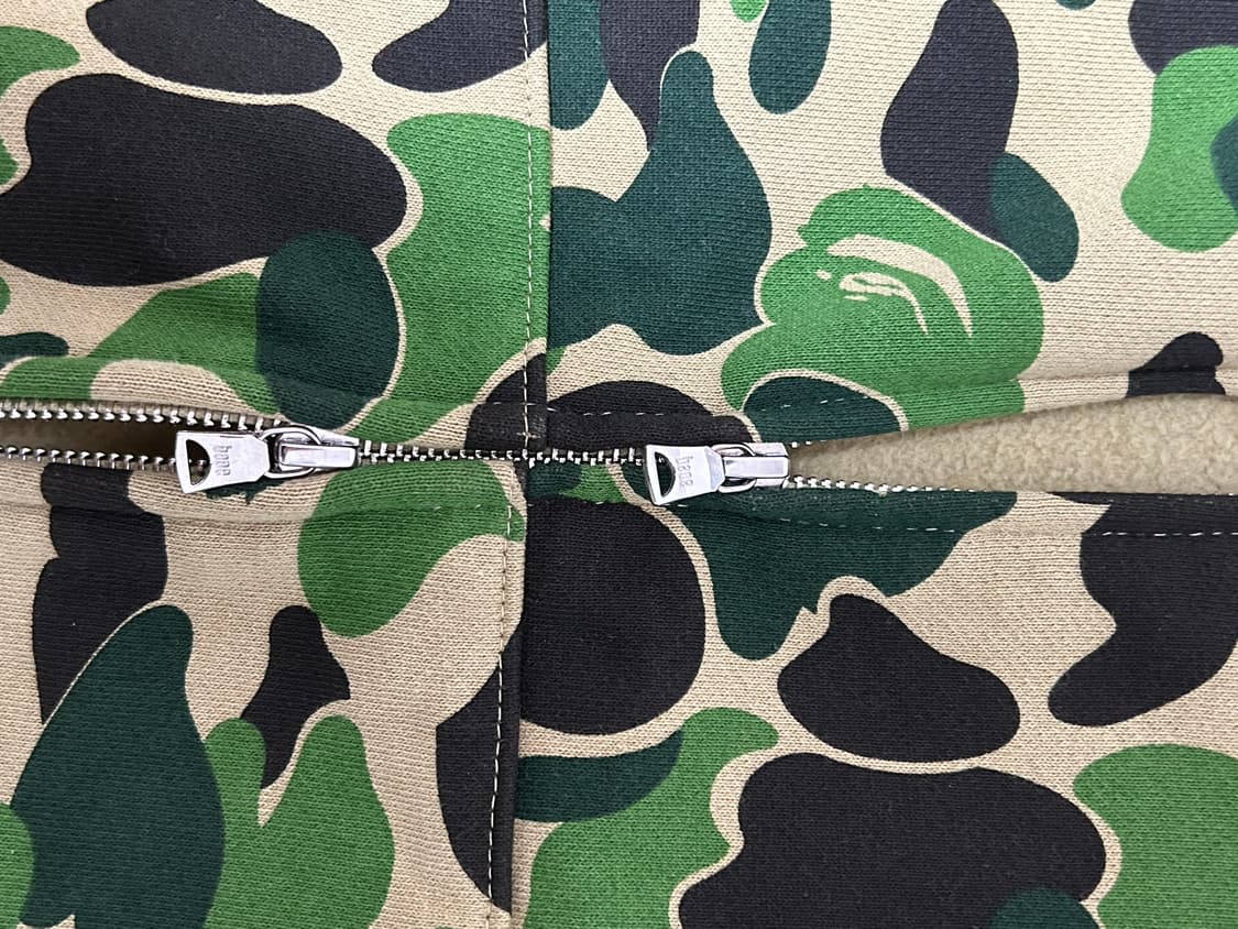 베이프 빅ABC 카모 샤크 풀집 상품이미지5