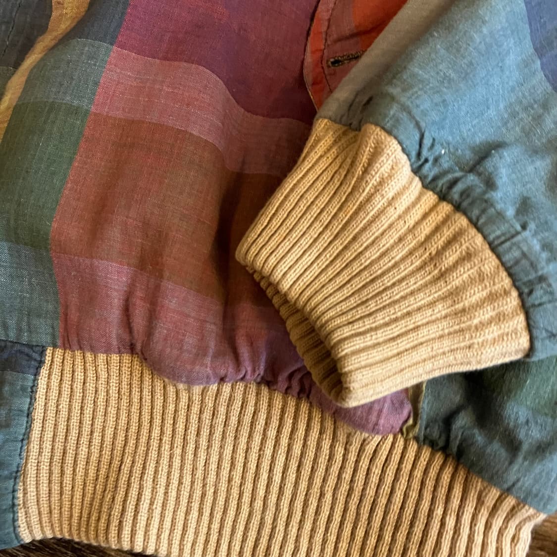 폴로 랄프로렌 마드라스 해링턴 자켓 L 상품이미지3