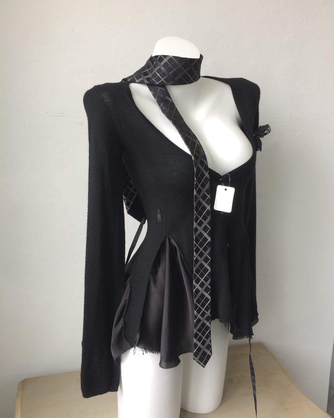 ck check pattern tie 상품이미지6