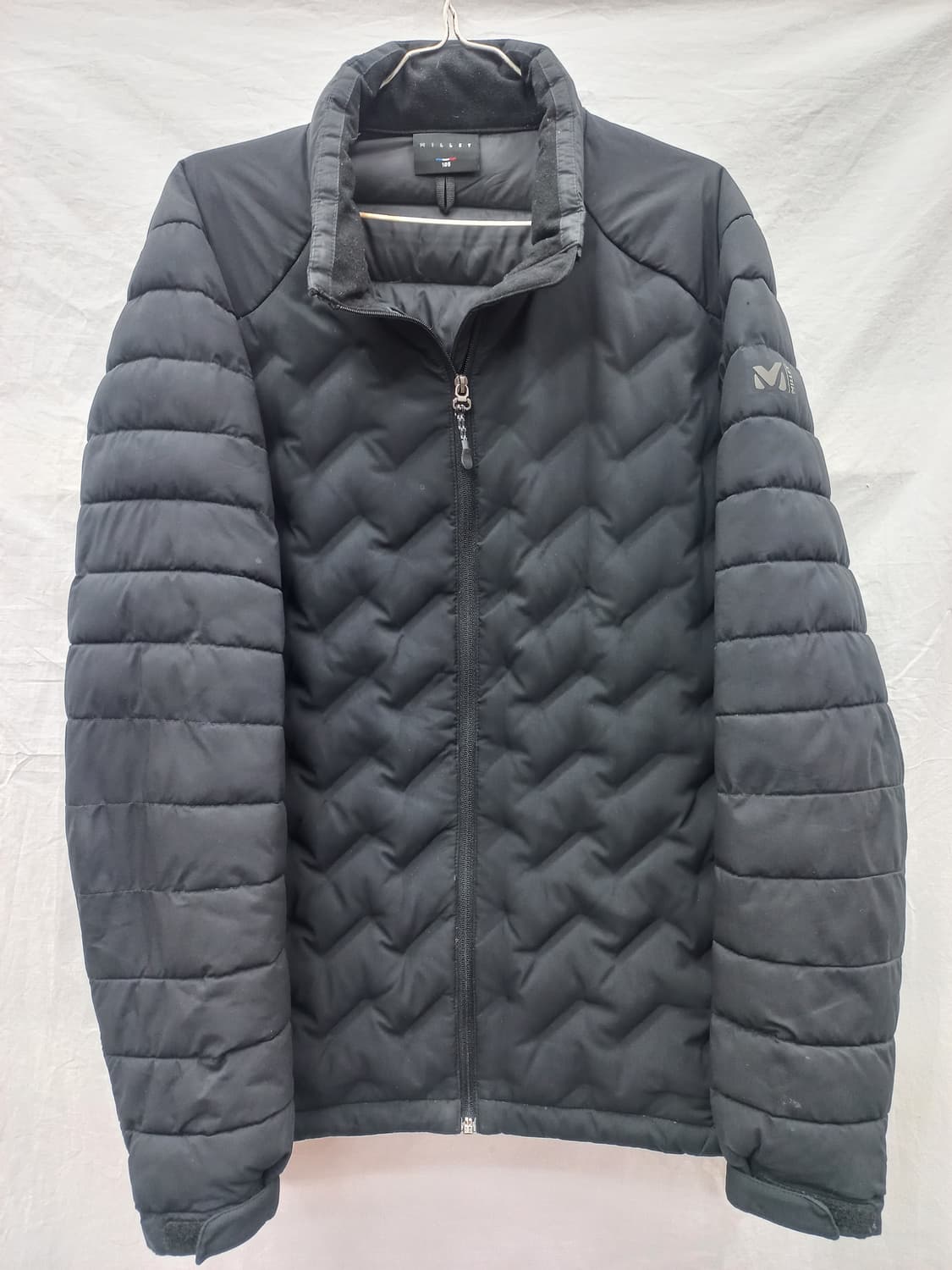 밀레 경량 패딩 남105 블랙 상품이미지4