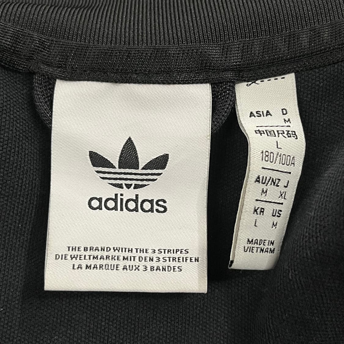 아디다스 블랙 베켄바우어 투웨이 져지 트랙탑  상품이미지5