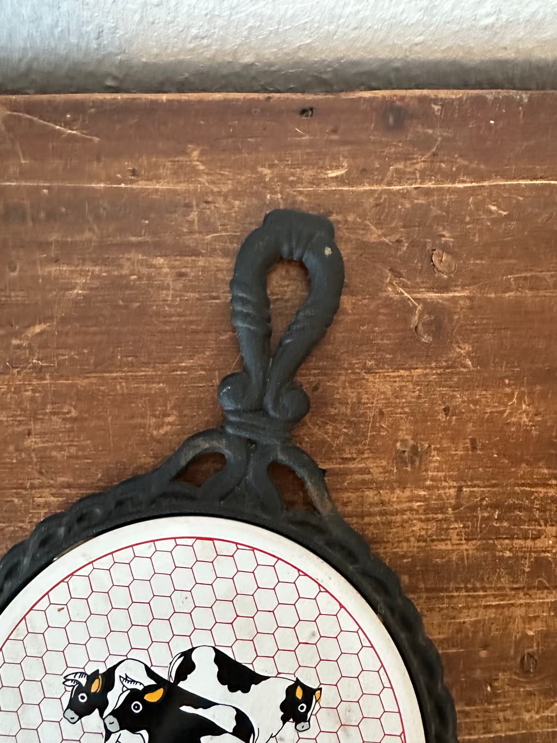 독일)빈티지 주물 젖소벽걸이 상품이미지5