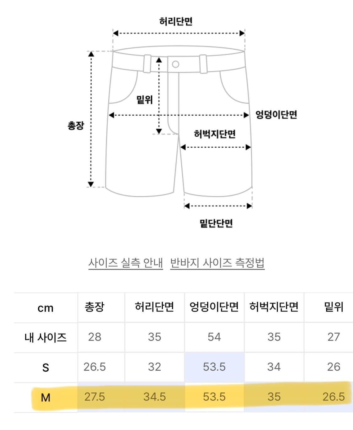 (반택택포) 글로니 코튼 트윌 쇼츠 M 상품이미지6