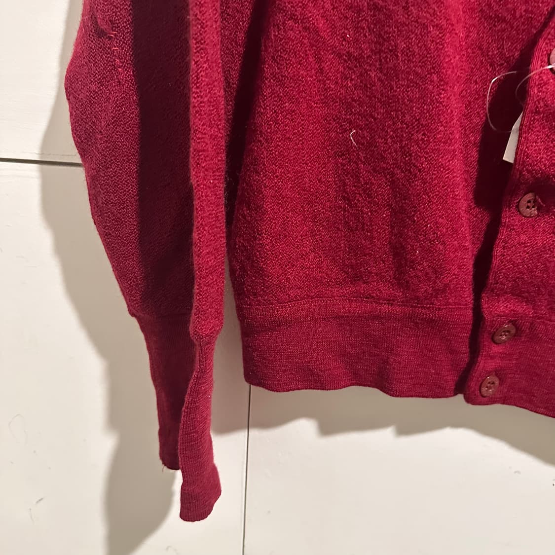 라코스테 레드 가디건 상품이미지3